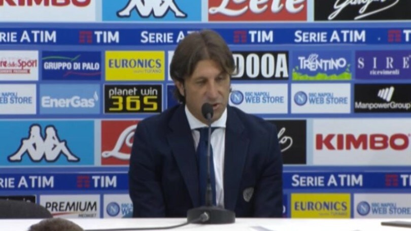 Rastelli: "Complicato impensierire questo Napoli"