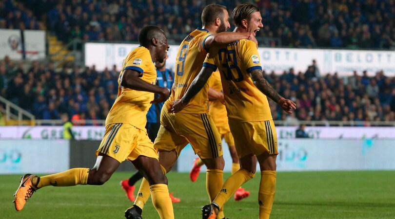 Atalanta-Juventus 2-2: Higuain e Bernardeschi non bastano