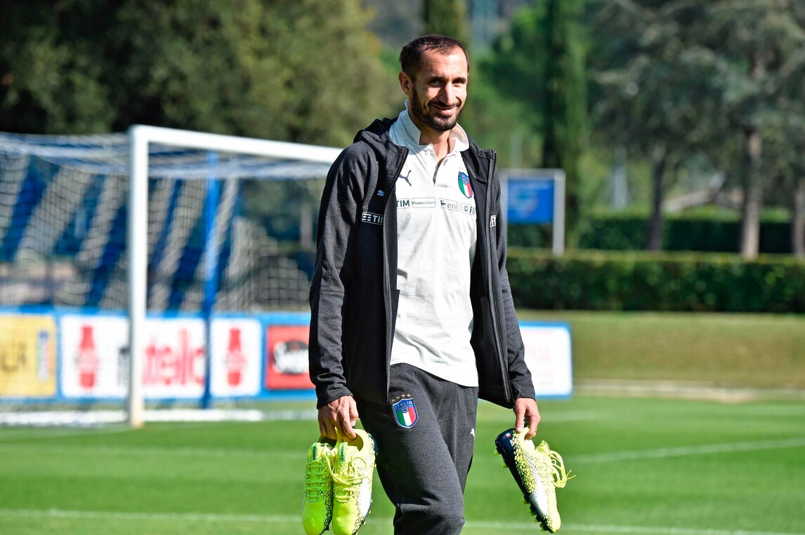 Italia, Chiellini: «I Mondiali? Niente drammi, pronti per i playoff»