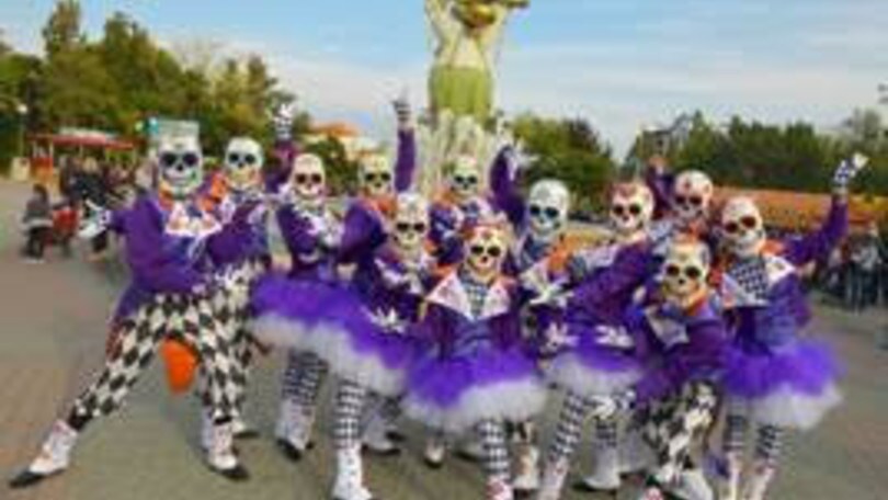 Cagnotto e Dallapè madrine a Gardaland Magic Halloween