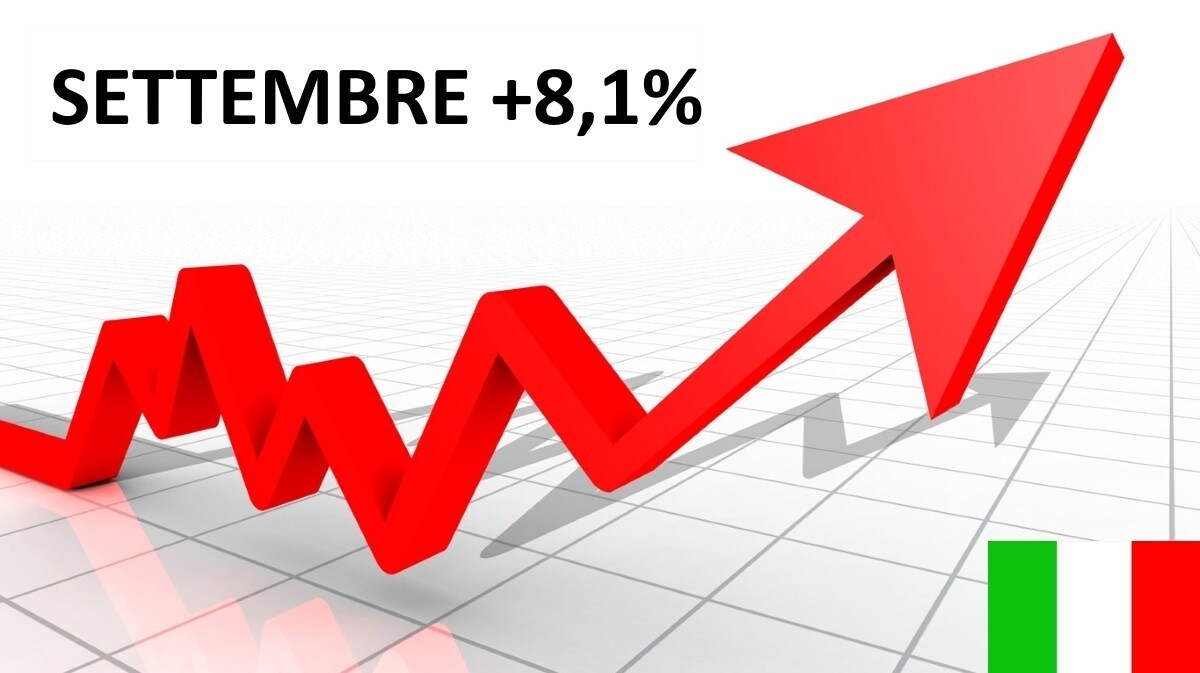 Mercato auto Italia, a settembre cresce dell'8,1%
