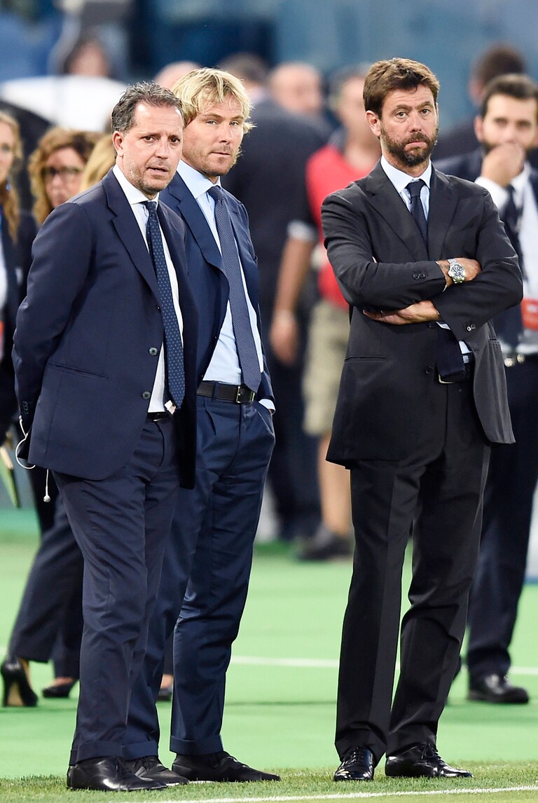 Juventus, squalifica e multa per Paratici: «Ha insultato l'arbitro del Var»