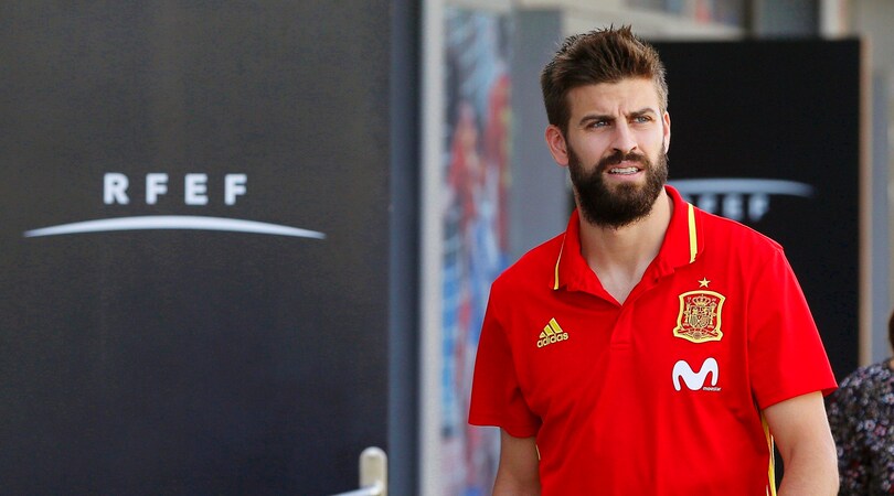 Spagna, Piqué: «Non abbandono la Nazionale per i fischi»