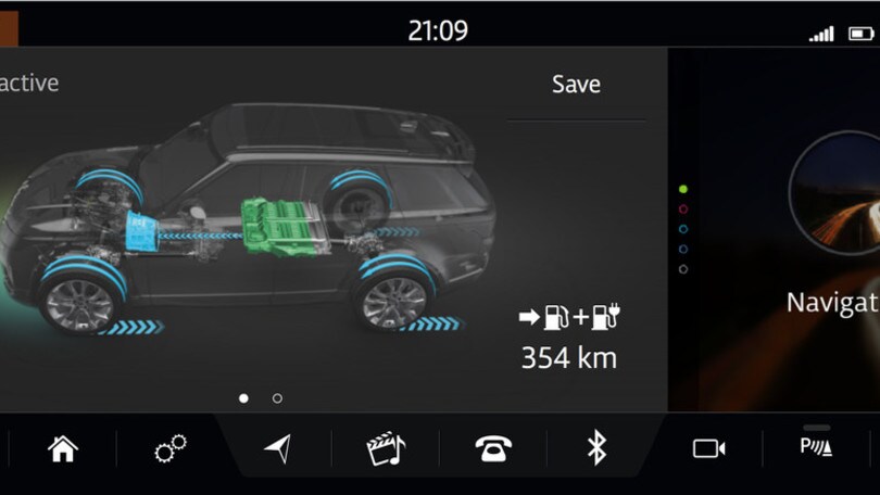 Range Rover Sport Hybrid 2018: foto