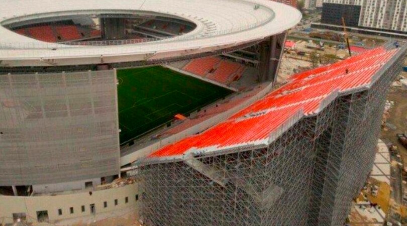 Russia 2018, Ekaterinburg Arena troppo piccola? Ecco la tribuna esterna!
