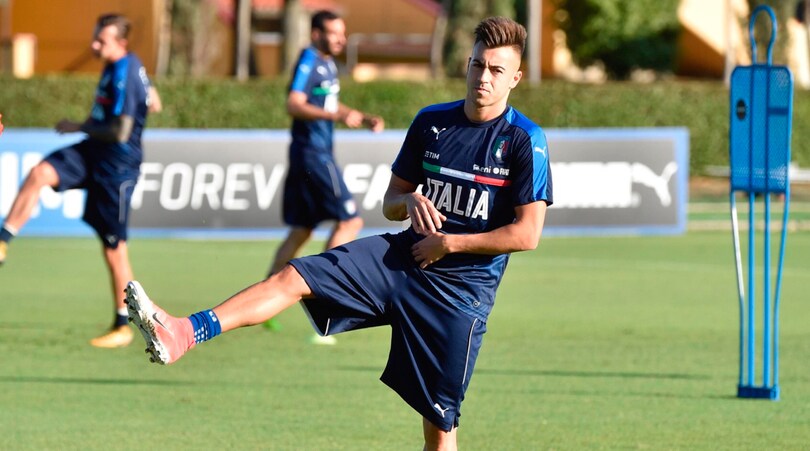 Italia, si ferma El Shaarawy: differenziato per sofferenza muscolare