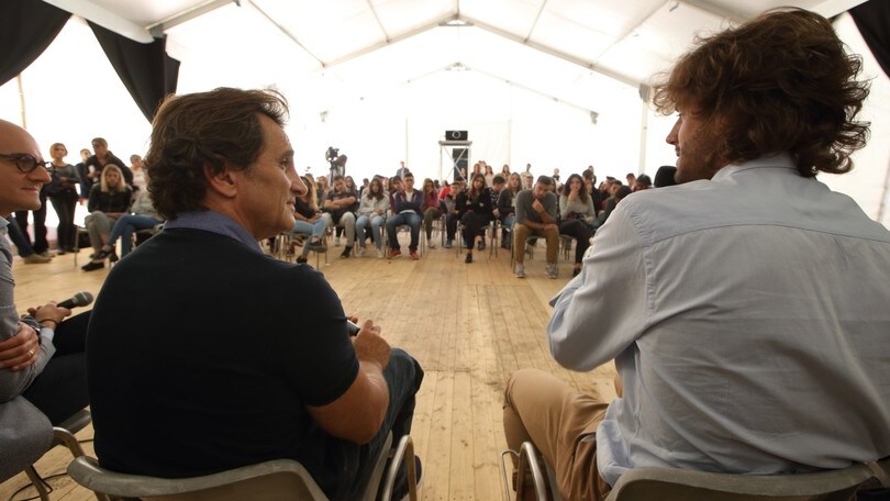 Zanardi ad Amatrice «L’incidente è stata la mia più grande opportunità»