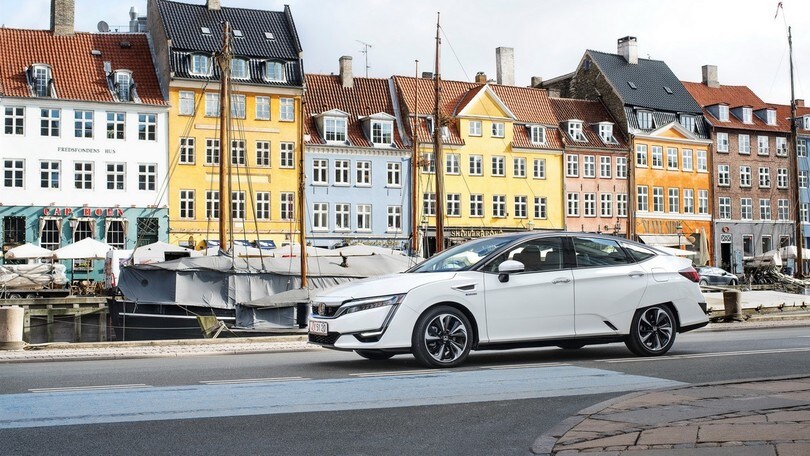 Honda Clarity Fuel Cell, foto live