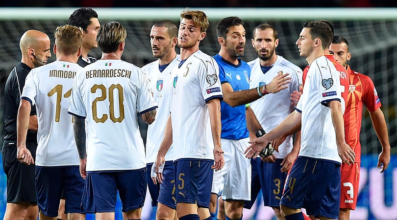 Italia, faccia a faccia nello spogliatoio: Ventura non è presente
