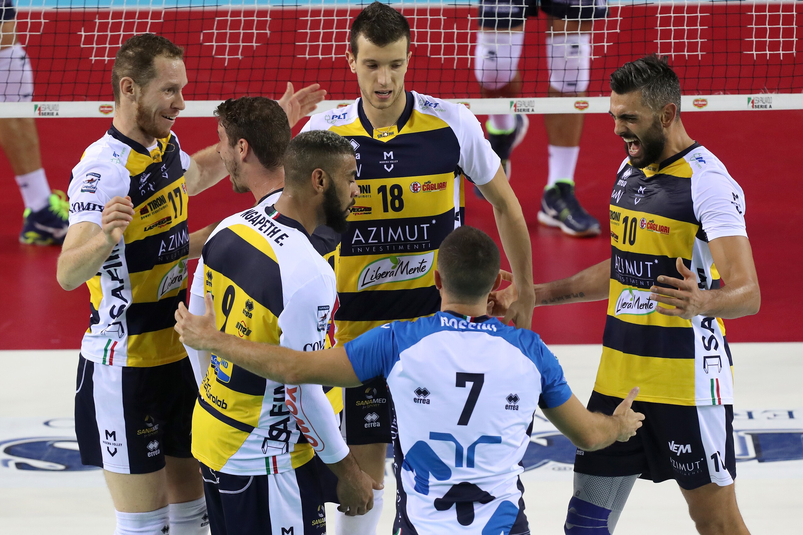 Sabbi ed Ngapeth trascinano Modena al 3° posto. 3-1 a Trento