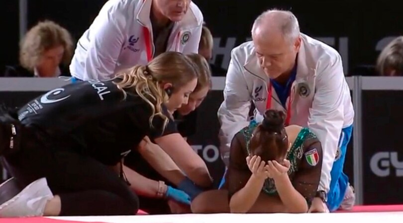 Mondiali Ginnastica, Ferrari shock: si rompe il tendine d'Achille in finale