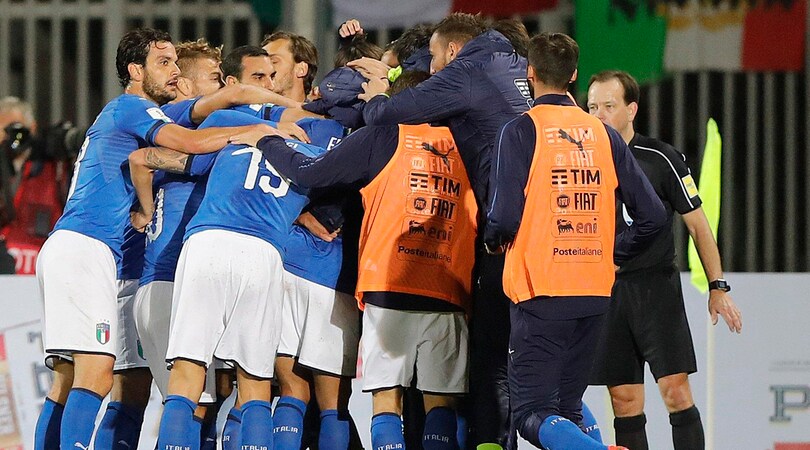 Albania-Italia 0-1: Candreva in gol, azzurri ai playoff da testa di serie