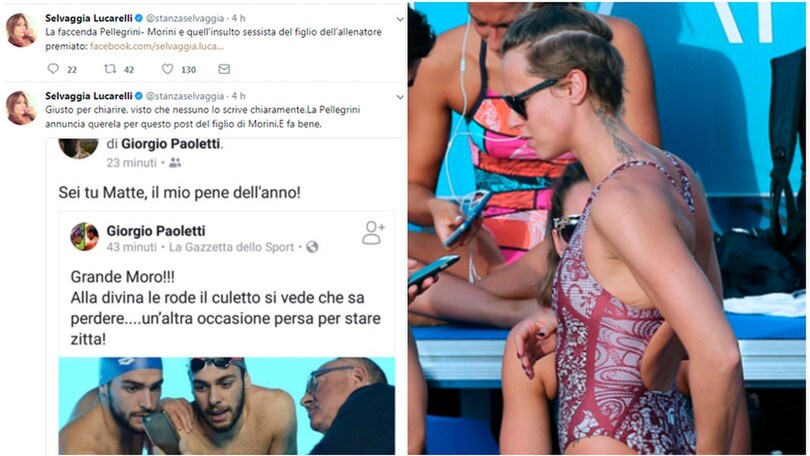 Nuoto, furia Pellegrini: «Offese sessiste da persone vicine». E Morini jr si scusa
