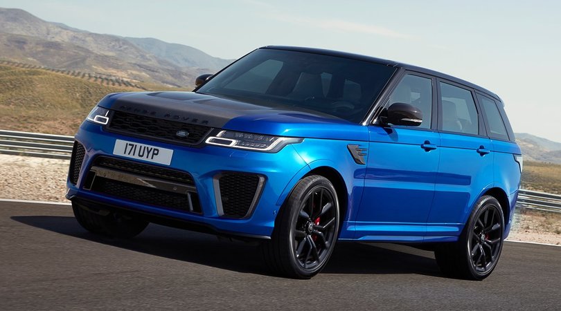 Range Rover Sport SVR, quota 575 cavalli