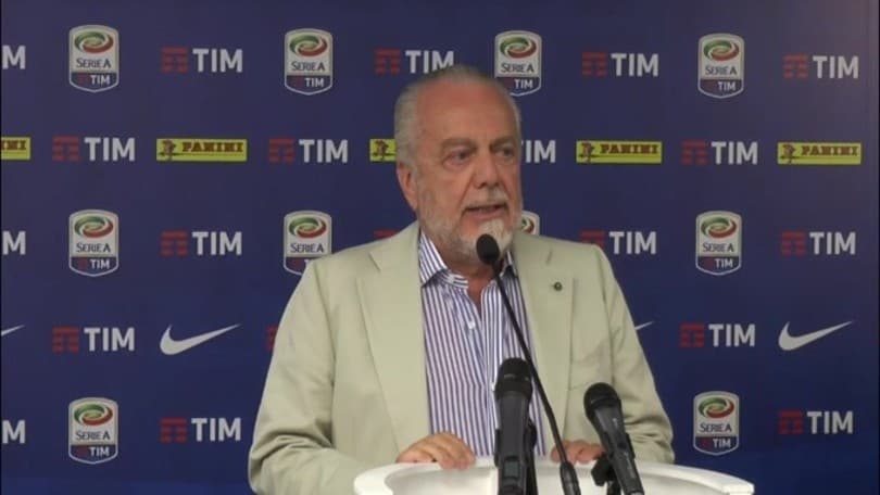 De Laurentiis sui diritti tv: "Questi 350-360 milioni ci portano al baratro"