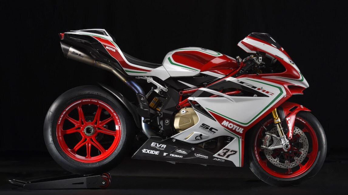 MV Agusta F4 RC, la Superbike di Camier pronta per la strada