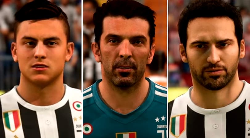 Dal reale al virtuale, ecco la Juventus in Fifa 18