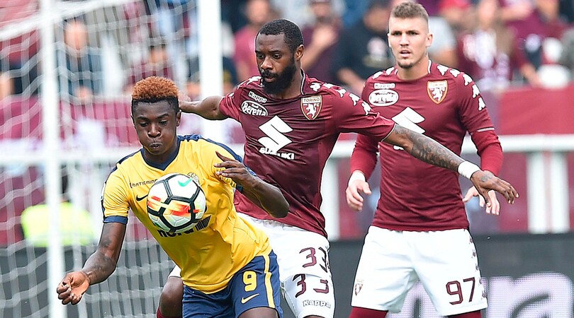 Serie A Verona, si ferma Kean: problema al quadricipite