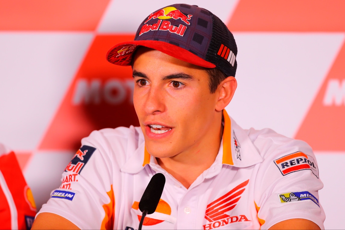 MotoGp Honda, Marquez: «Sono fiducioso per il weekend»