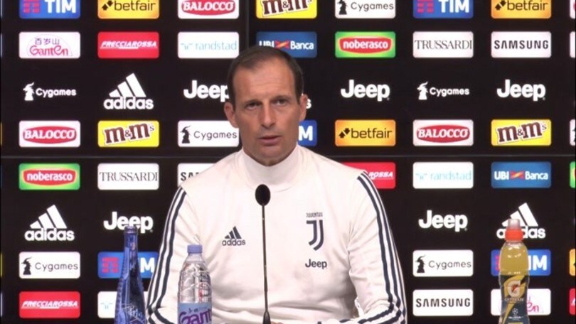 Allegri: "Non possiamo concedere campo e ripartenze"
