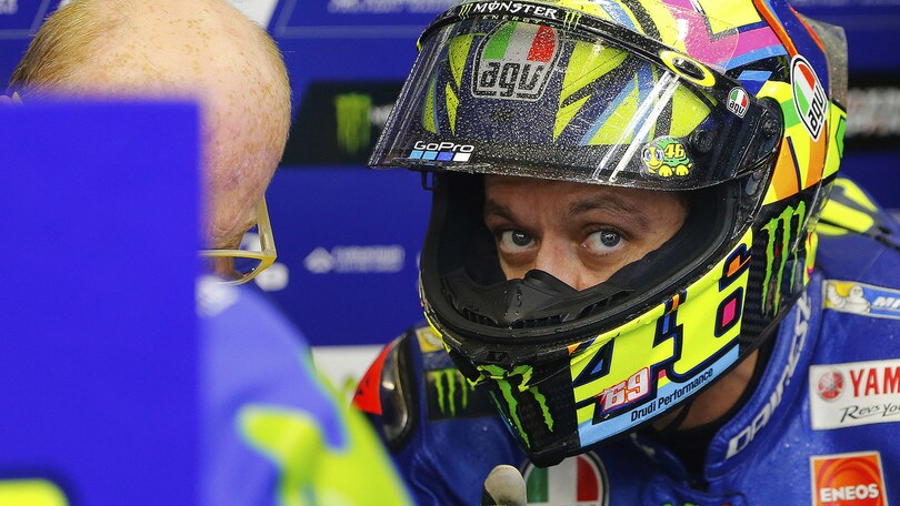 MotoGp Yamaha, Rossi spera nella pioggia: «Così saremo competitivi»