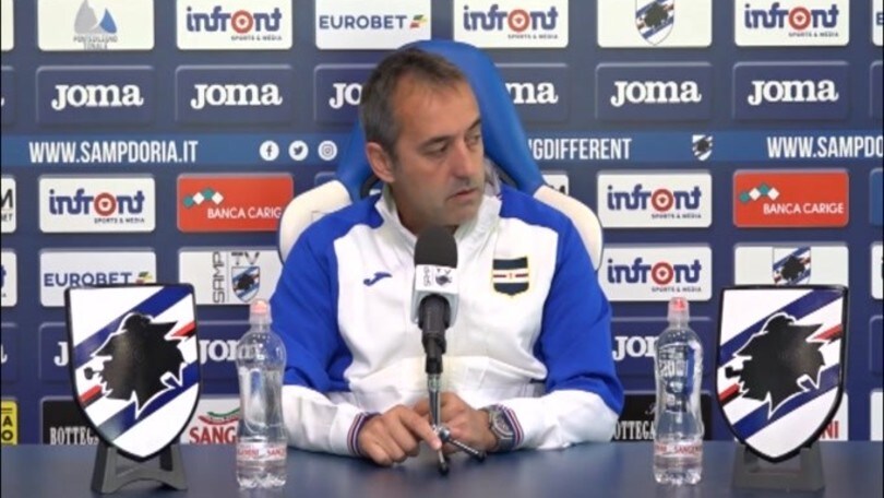 Giampaolo: "Grande rispetto per l'Atalanta"