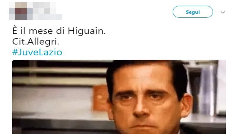Allegri, Higuain e la difesa: le reazioni degli juventini dopo il ko con la Lazio