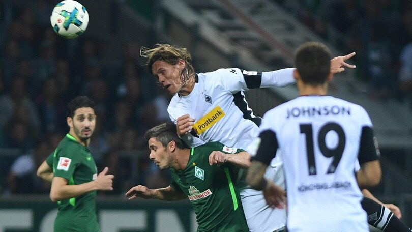 Bundesliga, il Moenchengladbach supera il Werder Brema. Pari tra Bayer e Wolfsburg
