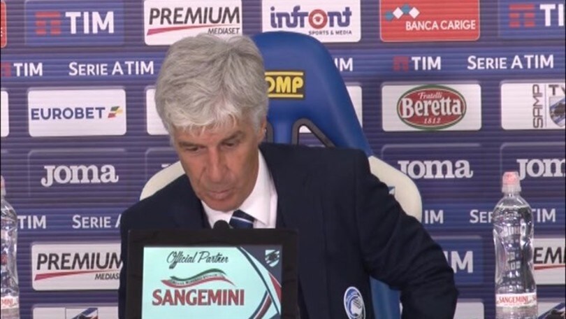 Gasperini: "Bene il gioco, ma abbiamo buttato 3 punti"