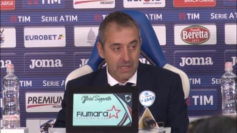 Giampaolo: "Il nostro stadio ti fa vincere le partite"