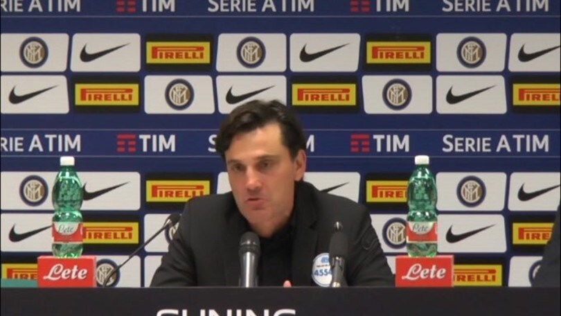 Montella: "Rigore? D'Ambrosio è stato bravo.."