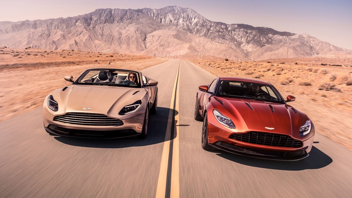 Aston Martin DB11 Volante, immagini