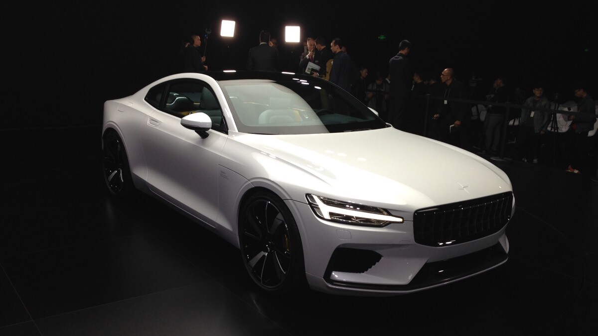 Volvo Polestar 1, dalla Cina per combattere con la Tesla