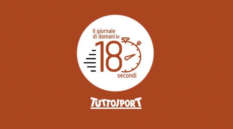 Tuttosport di domani in 180 secondi