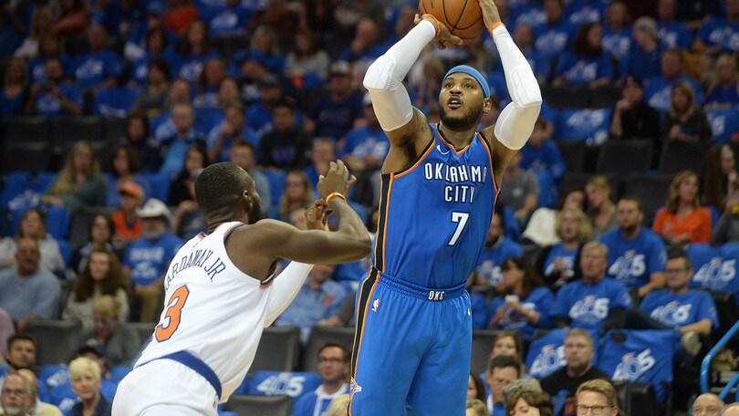 NBA, Carmelo Anthony  guarda avanti: "I Knicks sono il passato"
