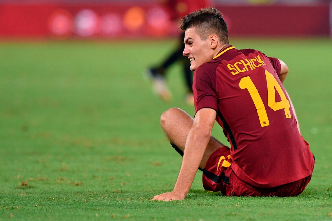 Roma, Schick vede la luce: allenamento con la squadra
