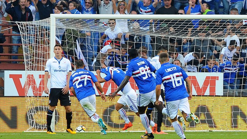 Serie A Sampdoria-Crotone in diretta dalle 18: le probabili formazioni