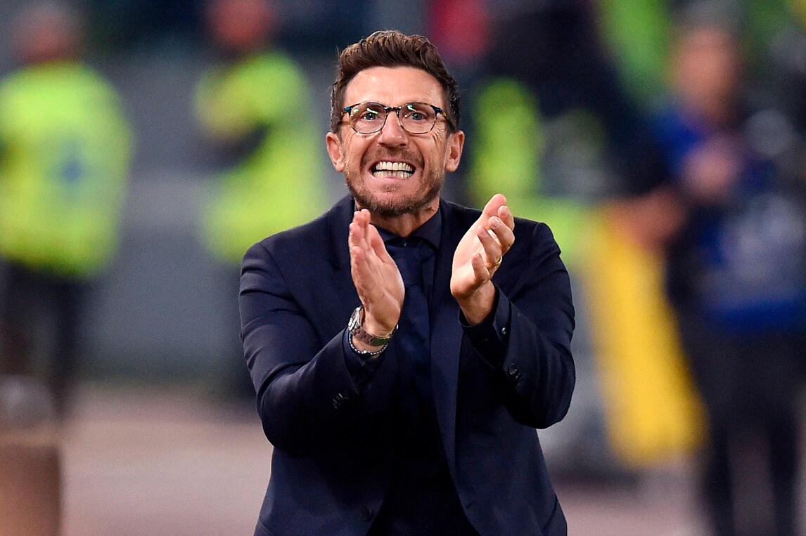 Di Francesco: «Torino? Vogliamo dare fastidio a tutti. Dzeko ricorda Van Basten»