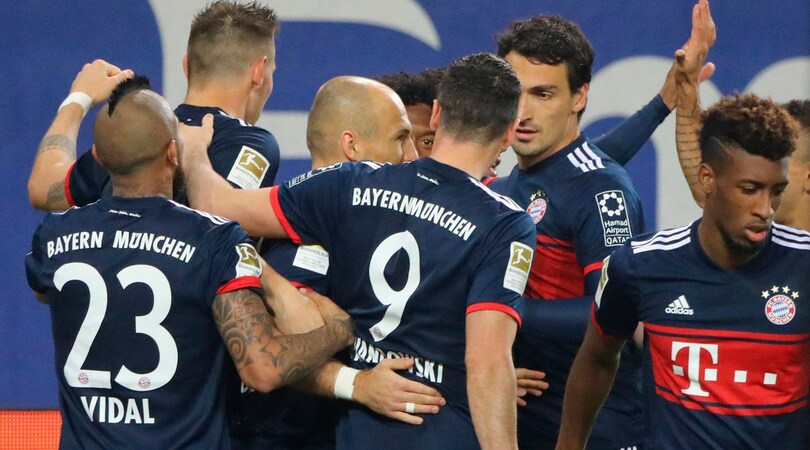 Bundesliga, Bayern Monaco torna primo: vince ad Amburgo 1-0