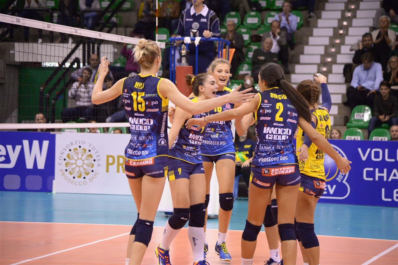 Imoco missione compiuta. 3-0 alle ungheresI del Linamar