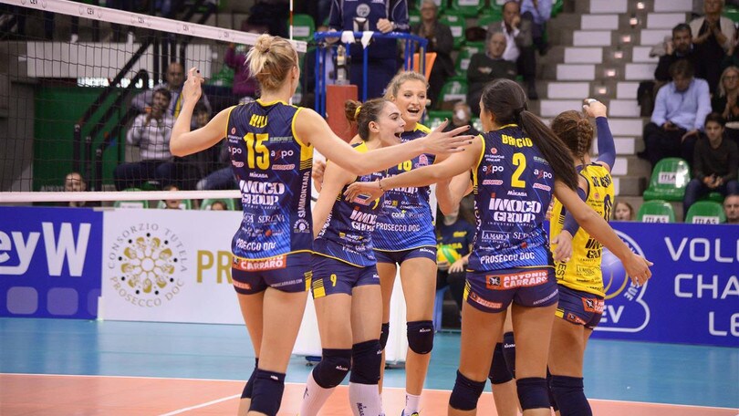 Imoco missione compiuta. 3-0 alle ungheresI del Linamar