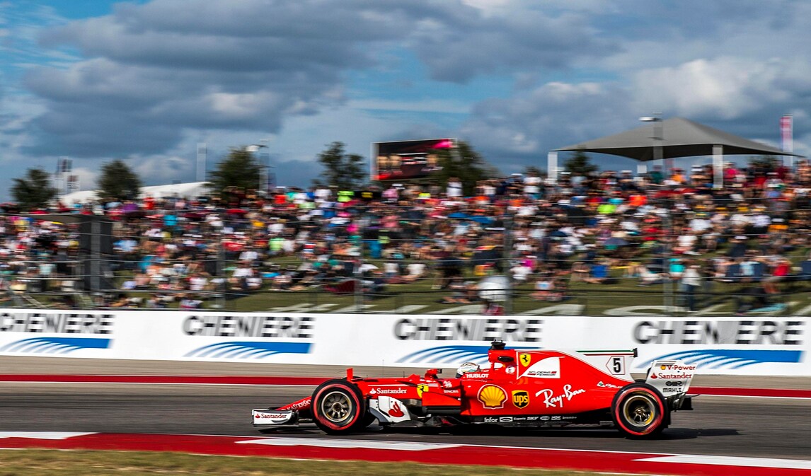 F1 Ferrari, Vettel: «Austin, pronto a combattere»