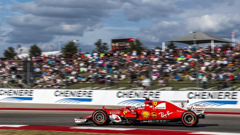 F1 Ferrari, Vettel: «Austin, pronto a combattere»