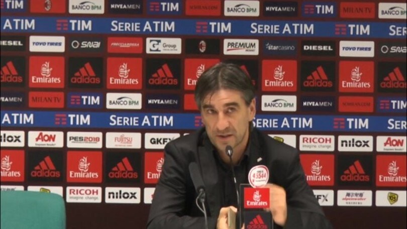 Juric: "Non ho visto un Milan allo sbando"