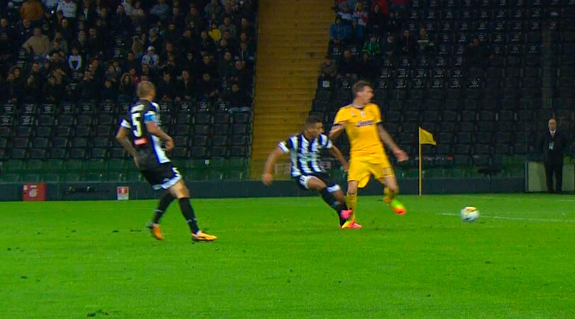 Mandzukic, rigore negato e rosso per proteste
