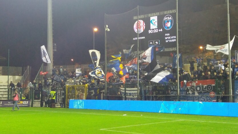 Serie C, Alessandria e Cuneo ko contro Pisa e Olbia