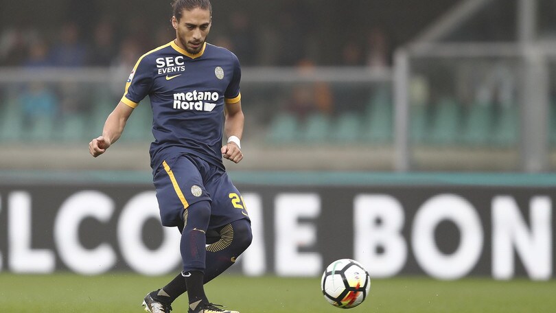 Serie A Verona, per Caceres allenamento in gruppo