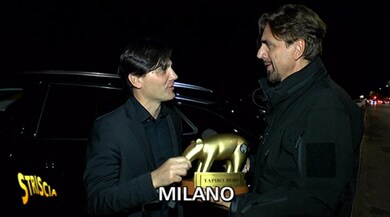 Tapiro d'oro a Montella: «Mi porterà fortuna. Bonucci? Sfortunato»