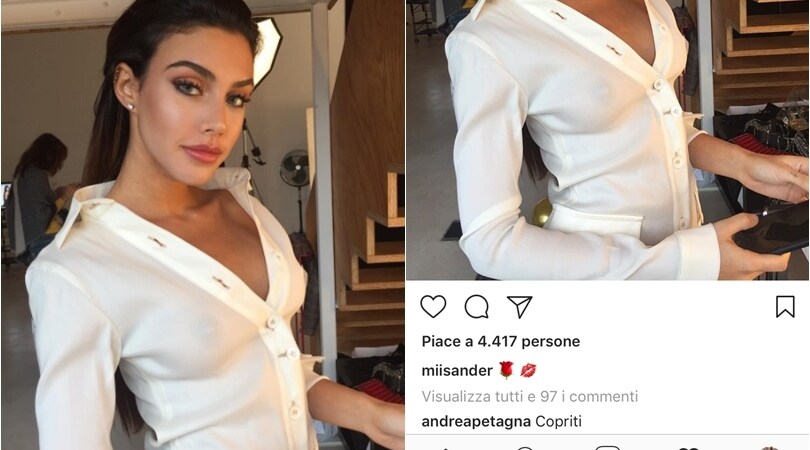 Michelly, foto hot su Instagram. Petagna geloso: «Copriti!»
