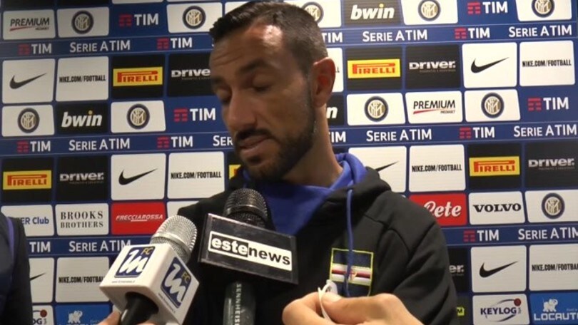 Quagliarella: "Se l'Inter è in testa se lo merita"